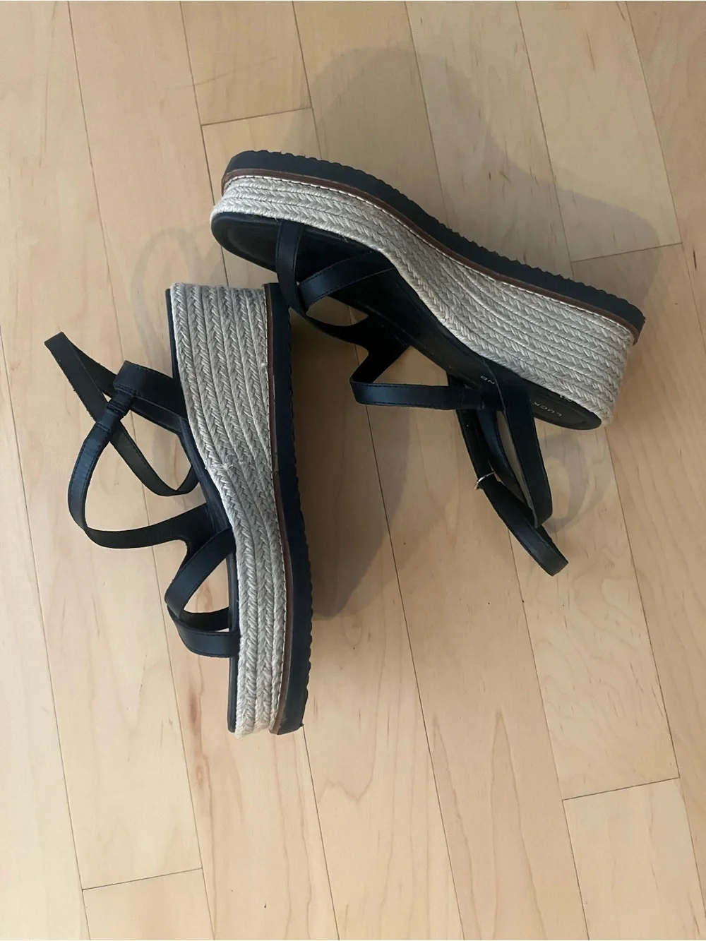 Lucky Brand black strappy